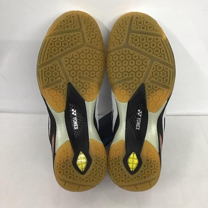 ヨネックス YONEX カジュアルシューズ カジュアルシューズ POWER CUSHION 65Z パワークッション65Z SHB65Z バドミントンシューズ 25.5cm 無地 白 / ホワイト / X 黒 / ブラック / X 赤 / レッド /  メンズ USED 古着 中古 10125953