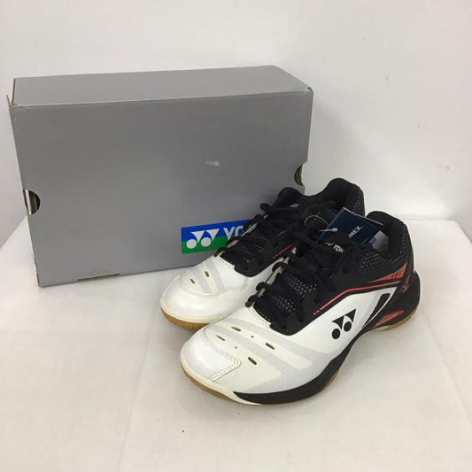 ヨネックス YONEX カジュアルシューズ カジュアルシューズ POWER CUSHION 65Z パワークッション65Z SHB65Z バドミントンシューズ 24.0cm 無地 白 / ホワイト / X 黒 / ブラック / X 赤 / レッド /  レディース USED 古着 中古 10125954