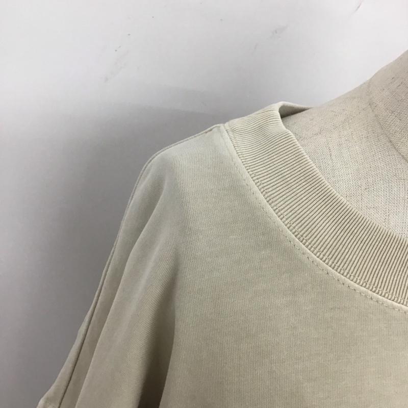 ジーナシス JEANASIS ワンピース ロングスカート 長袖ロングワンピース クルーネック FREE 無地 ベージュ / ベージュ /  レディース USED 古着 中古 10125965