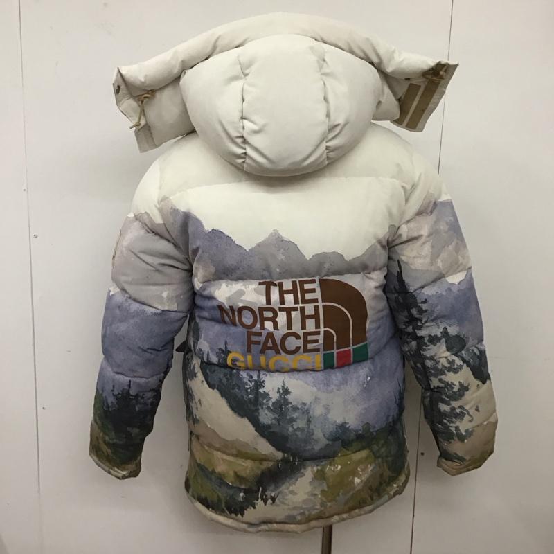 ザノースフェイス THE NORTH FACE ジャケット、上着 ダウンジャケット GUCCI 21AW トレイルプリント ダウンジャケット アウター M プリント マルチカラー / マルチカラー /  メンズ USED 古着 中古 10125968