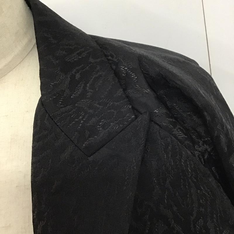サンローラン SAINTLAURENT ジャケット、上着 ジャケット、ブレザー KIMONO　JKT　ジャガードキモノジャケット 総柄 黒 / ブラック /  メンズ USED 古着 中古 10125970