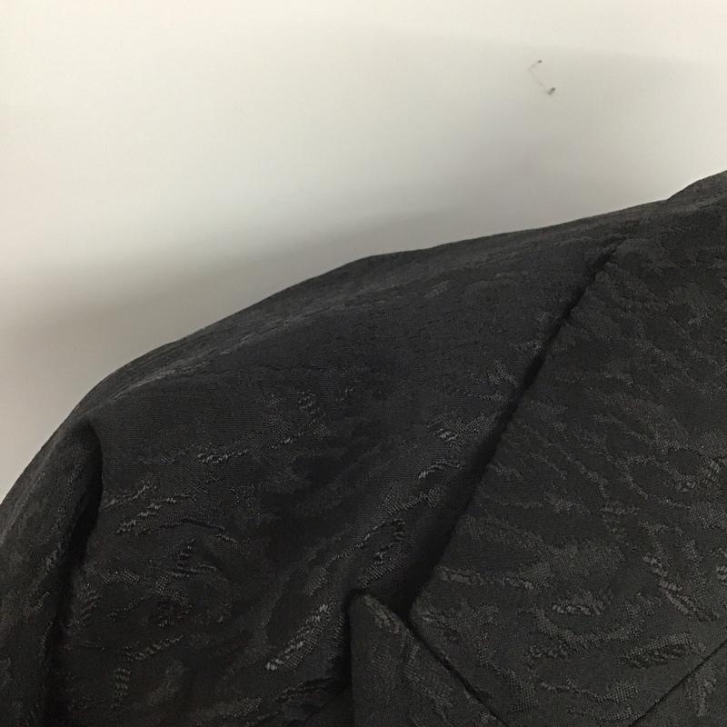 サンローラン SAINTLAURENT ジャケット、上着 ジャケット、ブレザー KIMONO　JKT　ジャガードキモノジャケット 総柄 黒 / ブラック /  メンズ USED 古着 中古 10125970