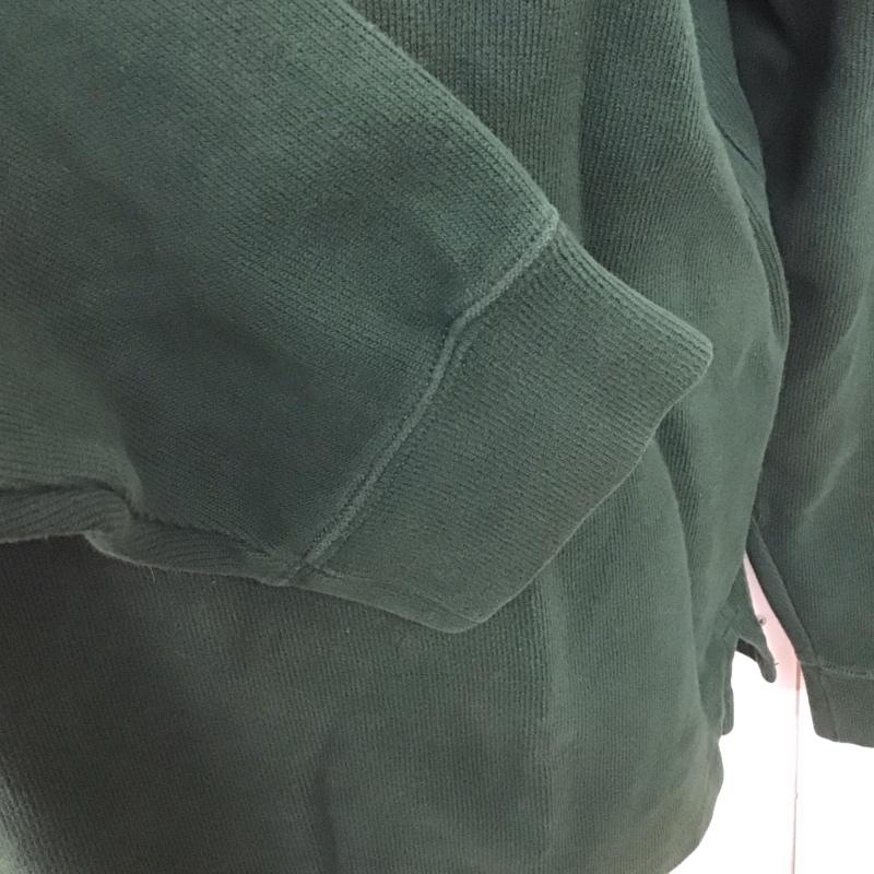 ポロバイラルフローレン Polo by RALPH LAUREN トレーナー 長袖 長袖トレーナー スウェット スタンドネック プルオーバー L ロゴ、文字 緑 / グリーン /  メンズ USED 古着 中古 10125972