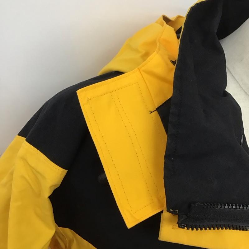 ザノースフェイス THE NORTH FACE ジャケット、上着 ジャンパー、ブルゾン np-2182 ナイロンジャケット ジップアップジャケット 80s gore-tex L ロゴ、文字 黄 / イエロー /  メンズ USED 古着 中古 10125982