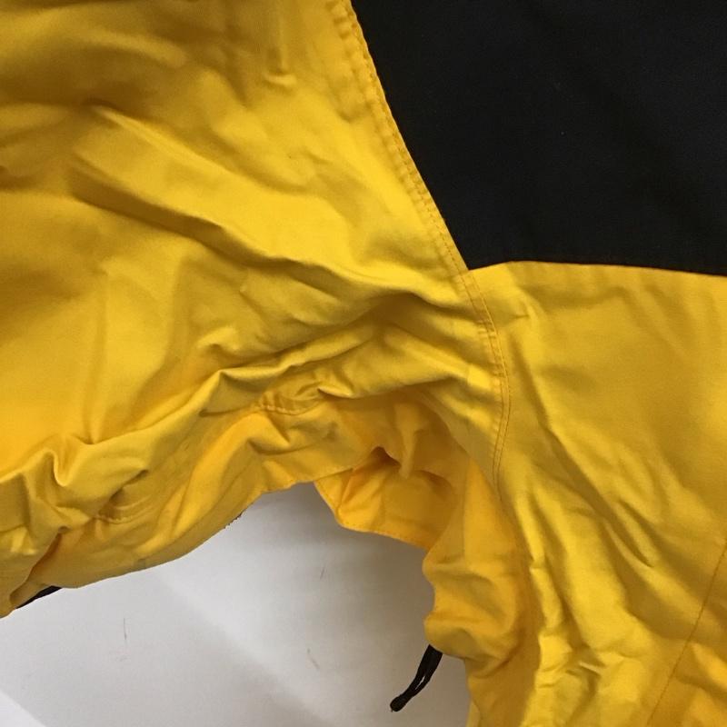 ザノースフェイス THE NORTH FACE ジャケット、上着 ジャンパー、ブルゾン np-2182 ナイロンジャケット ジップアップジャケット 80s gore-tex L ロゴ、文字 黄 / イエロー /  メンズ USED 古着 中古 10125982