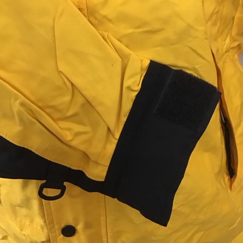 ザノースフェイス THE NORTH FACE ジャケット、上着 ジャンパー、ブルゾン np-2182 ナイロンジャケット ジップアップジャケット 80s gore-tex L ロゴ、文字 黄 / イエロー /  メンズ USED 古着 中古 10125982