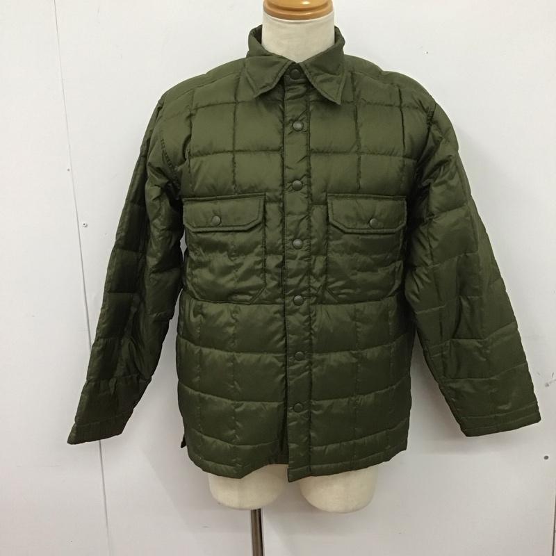 エーグル AIGLE ジャケット、上着 ジャンパー、ブルゾン 8504-94425 ダウンジャケット アウター カラージャケット M 無地 カーキ / カーキ /  メンズ USED 古着 中古 10125984