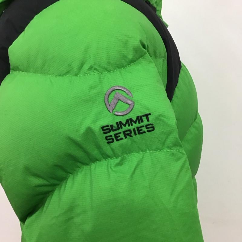 ザノースフェイス THE NORTH FACE ジャケット、上着 ジャケット、ブレザー nfd00b93 サミットシリーズハイベントダウンジャケット ジップアップジャケット アウター M ロゴ、文字 緑 / グリーン /  レディース USED 古着 中古 10125985