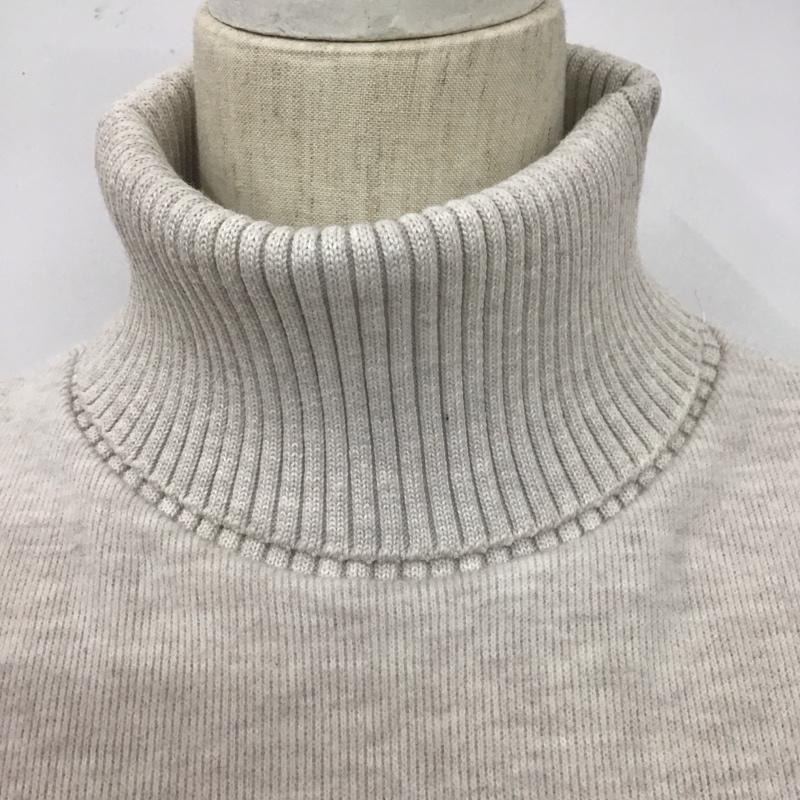 ザラ ZARA ベスト ベスト ニットベスト ノースリーブカットソー タートルネック S 無地 ベージュ / ベージュ /  レディース USED 古着 中古 10125986