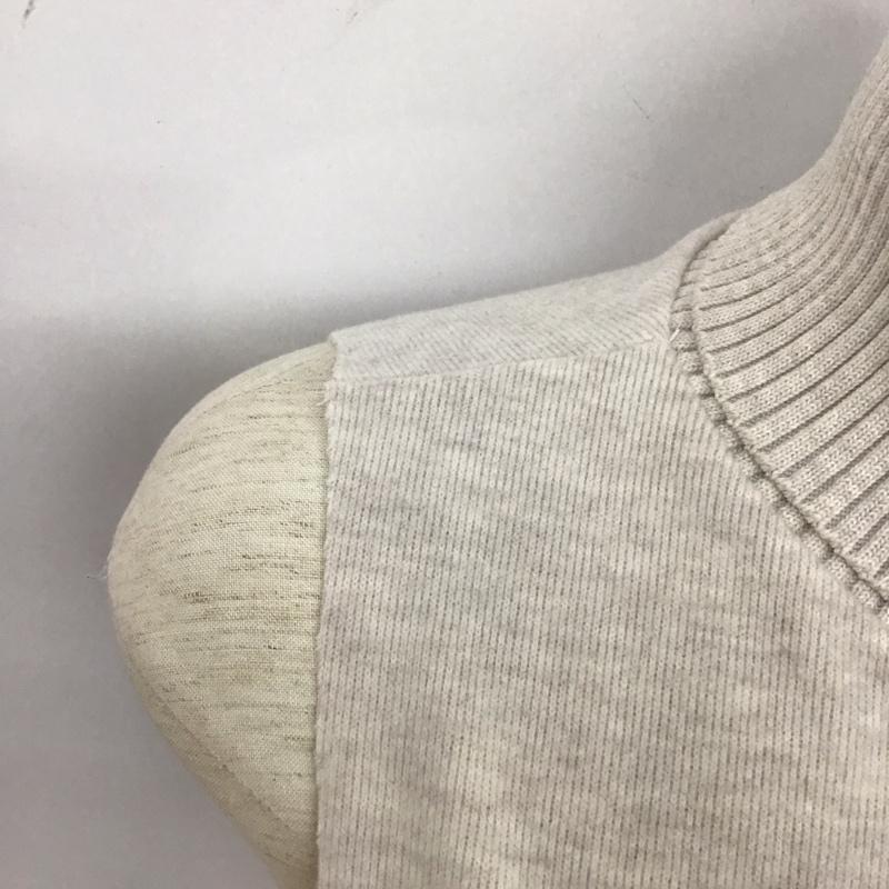 ザラ ZARA ベスト ベスト ニットベスト ノースリーブカットソー タートルネック S 無地 ベージュ / ベージュ /  レディース USED 古着 中古 10125986