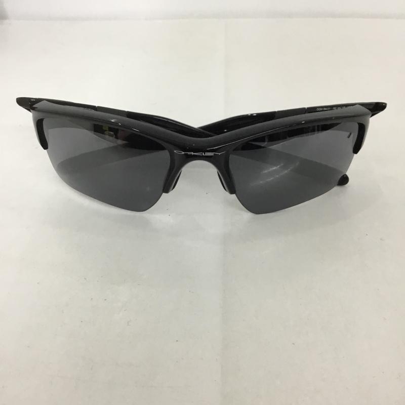 オークリー OAKLEY めがね・サングラス サングラス OO9154-01 HALF JACKET2.0 スポーツサングラス ロゴ、文字 黒 / ブラック /  メンズ USED 古着 中古 10125998