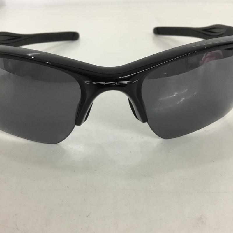 オークリー OAKLEY めがね・サングラス サングラス OO9154-01 HALF JACKET2.0 スポーツサングラス ロゴ、文字 黒 / ブラック /  メンズ USED 古着 中古 10125998