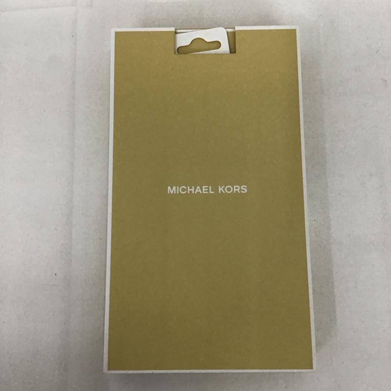 マイケルコース MICHAEL KORS ファッション小物 ファッション小物 MKSTBRWWPIP2261P iPhoneケース iPhone 14 Pro Slim Wrap Case Stripe ロゴ、文字 茶 / ブラウン /  レディース USED 古着 中古 10126000