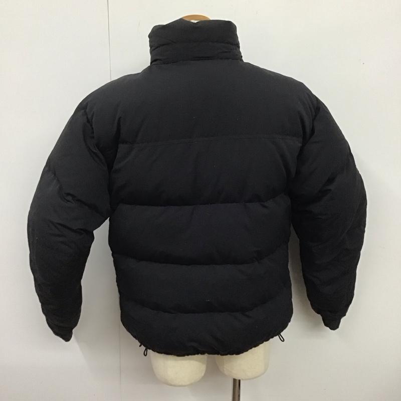 ザノースフェイス THE NORTH FACE ジャケット、上着 ダウンジャケット ダウンジャケット アウター ジップアップジャケット M ロゴ、文字 黒 / ブラック /  メンズ USED 古着 中古 10126007