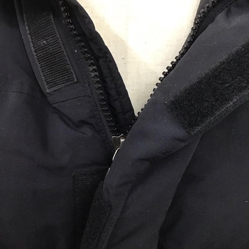 ザノースフェイス THE NORTH FACE ジャケット、上着 ダウンジャケット ダウンジャケット アウター ジップアップジャケット M ロゴ、文字 黒 / ブラック /  メンズ USED 古着 中古 10126007
