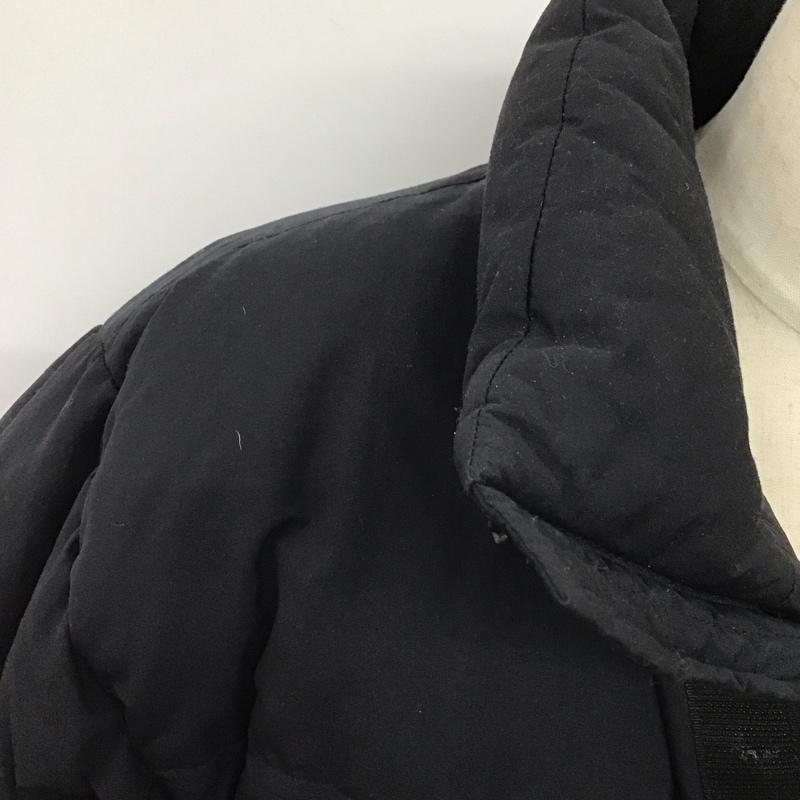 ザノースフェイス THE NORTH FACE ジャケット、上着 ダウンジャケット ダウンジャケット アウター ジップアップジャケット M ロゴ、文字 黒 / ブラック /  メンズ USED 古着 中古 10126007