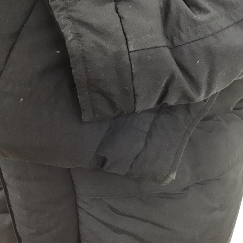 ザノースフェイス THE NORTH FACE ジャケット、上着 ダウンジャケット ダウンジャケット アウター ジップアップジャケット M ロゴ、文字 黒 / ブラック /  メンズ USED 古着 中古 10126007