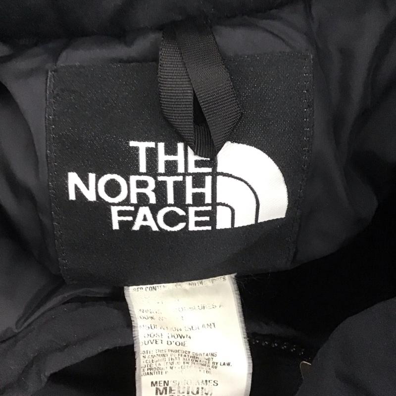 ザノースフェイス THE NORTH FACE ジャケット、上着 ダウンジャケット ダウンジャケット アウター ジップアップジャケット M ロゴ、文字 黒 / ブラック /  メンズ USED 古着 中古 10126007