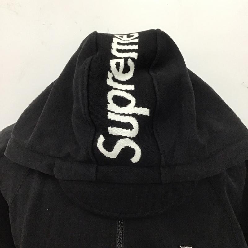 シュプリーム Supreme パーカー 長袖 fw22 BrimZipUpHoodedSweatshirt ジップアップパーカー XL ロゴ、文字 黒 / ブラック /  メンズ USED 古着 中古 10126009
