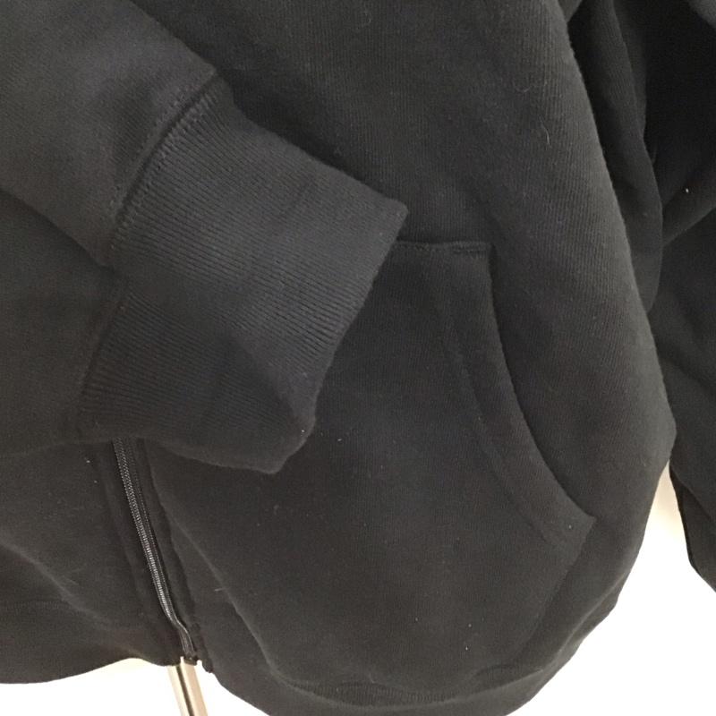 シュプリーム Supreme パーカー 長袖 fw22 BrimZipUpHoodedSweatshirt ジップアップパーカー XL ロゴ、文字 黒 / ブラック /  メンズ USED 古着 中古 10126009