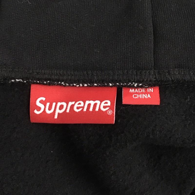 シュプリーム Supreme パーカー 長袖 fw22 BrimZipUpHoodedSweatshirt ジップアップパーカー XL ロゴ、文字 黒 / ブラック /  メンズ USED 古着 中古 10126009