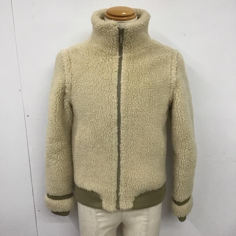 バルデセブンティセブン Varde77 ジャケット、上着 ジャケット、ブレザー ジップアップボアジャケット アウター 長袖ジャケット スタンドカラー S 無地 白 / ホワイト /  メンズ USED 古着 中古 10126010
