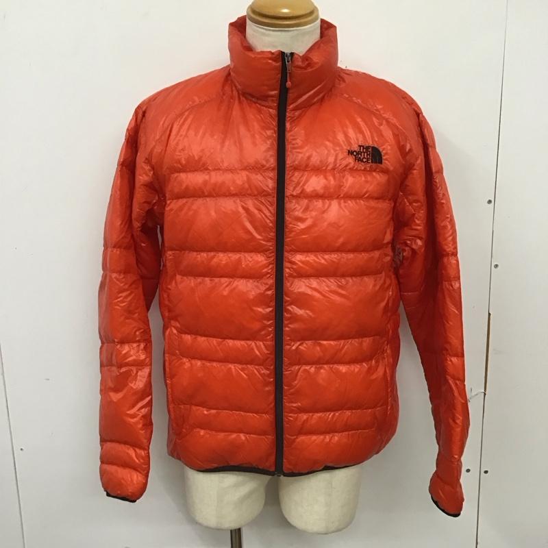 ザノースフェイス THE NORTH FACE ジャケット、上着 ジャケット、ブレザー ND18174 LIGHT HEAT JACKET インナーダウン XL ロゴ、文字 橙 / オレンジ / X 黒 / ブラック /  メンズ USED 古着 中古 10126011
