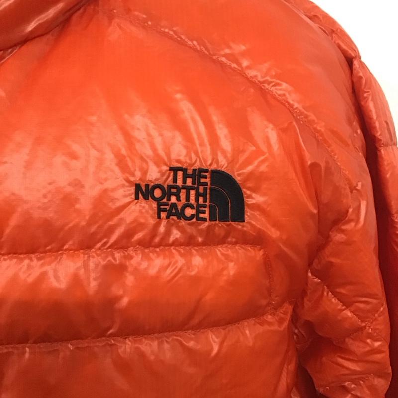 ザノースフェイス THE NORTH FACE ジャケット、上着 ジャケット、ブレザー ND18174 LIGHT HEAT JACKET インナーダウン XL ロゴ、文字 橙 / オレンジ / X 黒 / ブラック /  メンズ USED 古着 中古 10126011