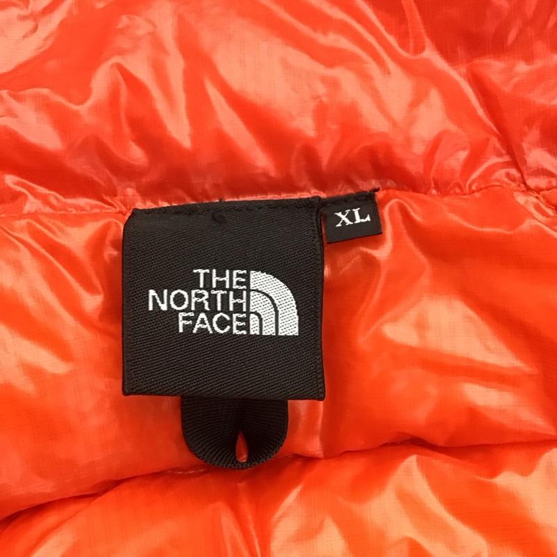 ザノースフェイス THE NORTH FACE ジャケット、上着 ジャケット、ブレザー ND18174 LIGHT HEAT JACKET インナーダウン XL ロゴ、文字 橙 / オレンジ / X 黒 / ブラック /  メンズ USED 古着 中古 10126011