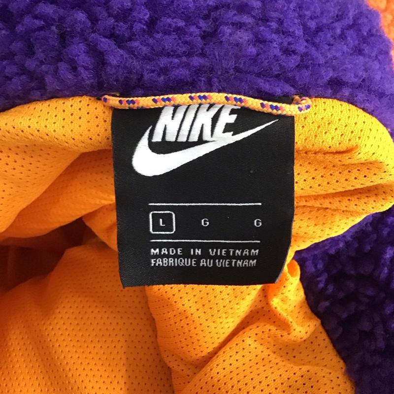 ナイキ NIKE パーカー 長袖 bv3767-886 フリースジャケット プルオーバーパーカー L ロゴ、文字 マルチカラー / マルチカラー /  メンズ USED 古着 中古 10126015