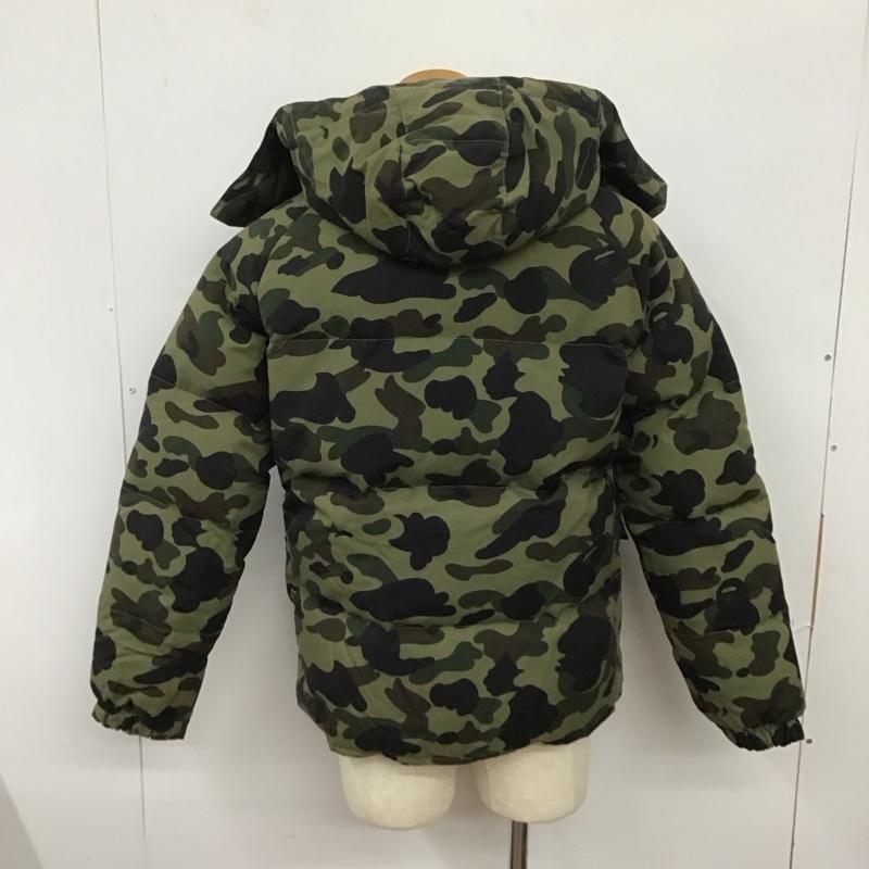 アベイシングエイプ A BATHING APE ジャケット、上着 ダウンジャケット M カモフラージュ柄・迷彩 マルチカラー / マルチカラー /  メンズ USED 古着 中古 10126030