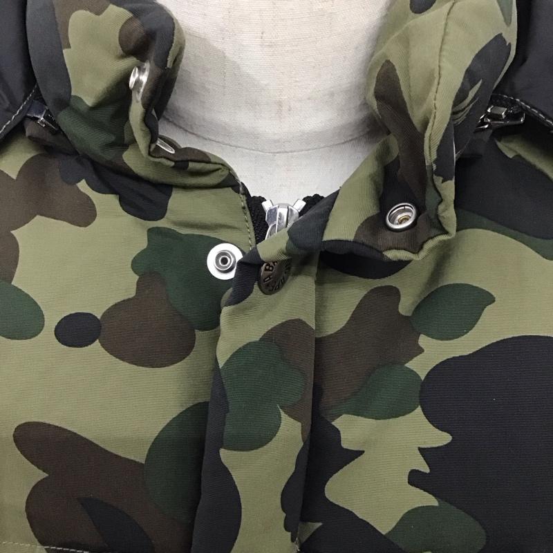 アベイシングエイプ A BATHING APE ジャケット、上着 ダウンジャケット M カモフラージュ柄・迷彩 マルチカラー / マルチカラー /  メンズ USED 古着 中古 10126030