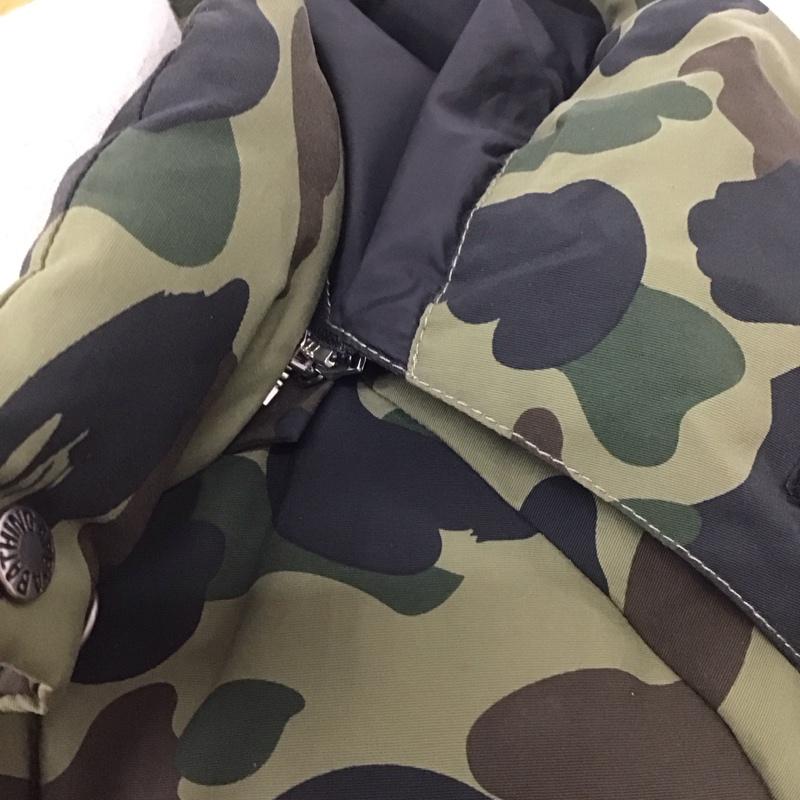 アベイシングエイプ A BATHING APE ジャケット、上着 ダウンジャケット M カモフラージュ柄・迷彩 マルチカラー / マルチカラー /  メンズ USED 古着 中古 10126030