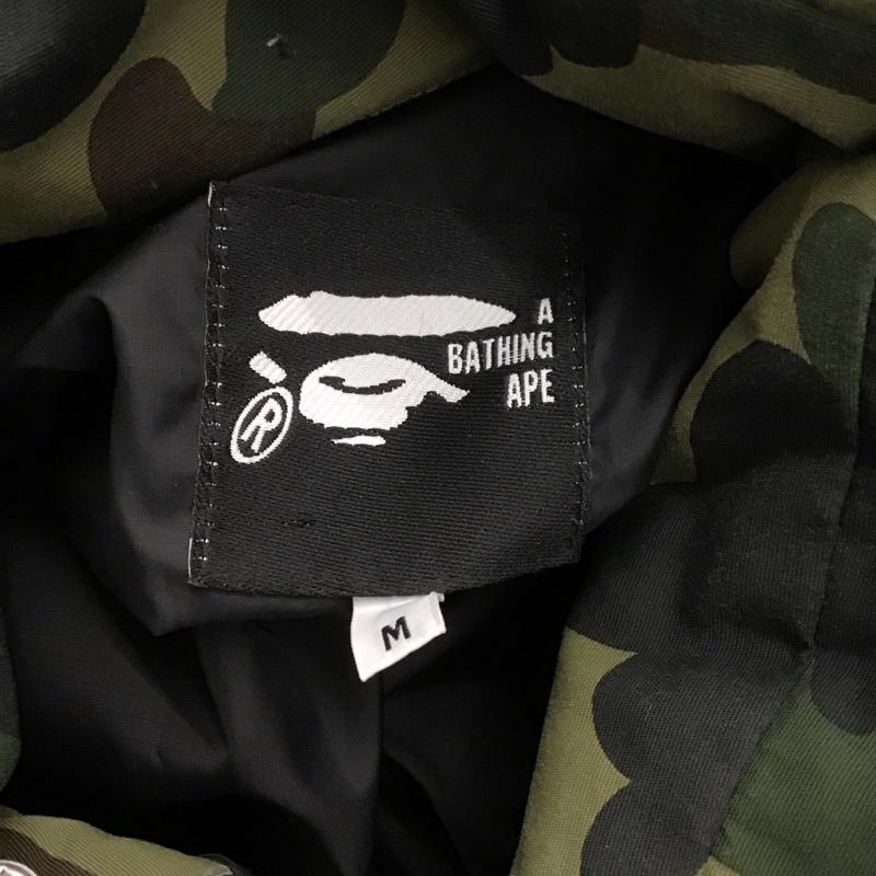 アベイシングエイプ A BATHING APE ジャケット、上着 ダウンジャケット M カモフラージュ柄・迷彩 マルチカラー / マルチカラー /  メンズ USED 古着 中古 10126030