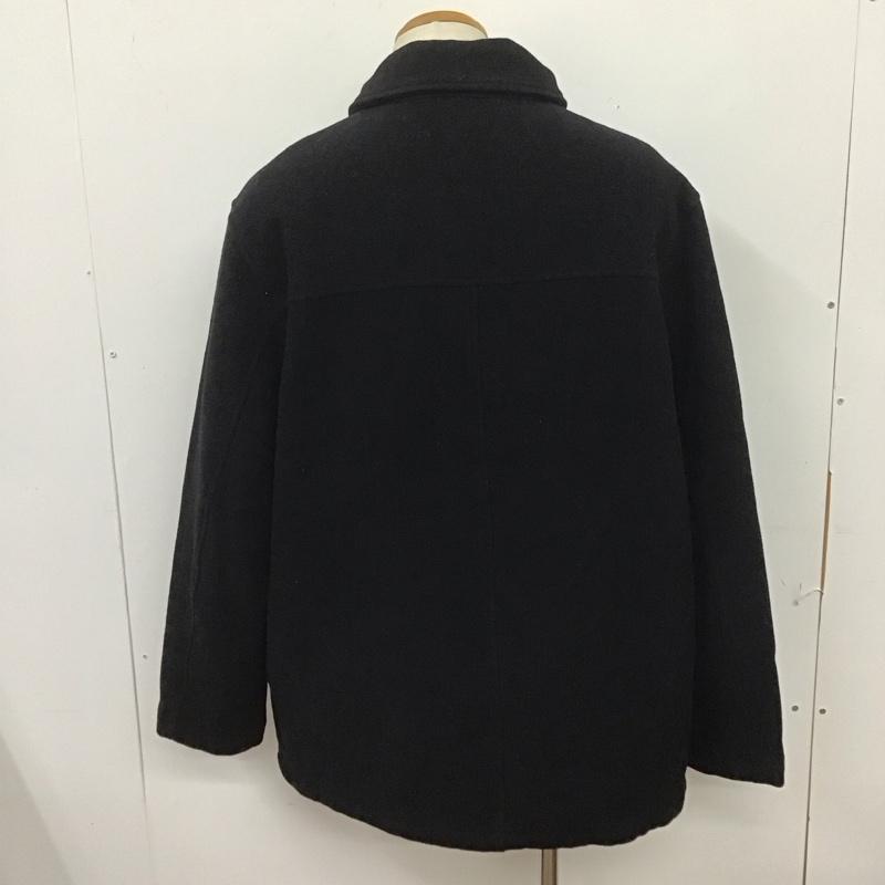 エディーバウアー Eddie Bauer コート コート一般 ロングコート カラージャケット アウター XL 無地 黒 / ブラック /  メンズ USED 古着 中古 10126032