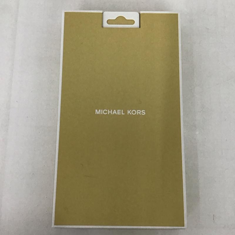マイケルコース MICHAEL KORS ファッション小物 ファッション小物 MKSTVNLWPIP2261M Slim Wrap Case Stripe iPhone 14 Plus iPhoneケース ロゴ、文字 ベージュ / ベージュ /  レディース USED 古着 中古 10126039