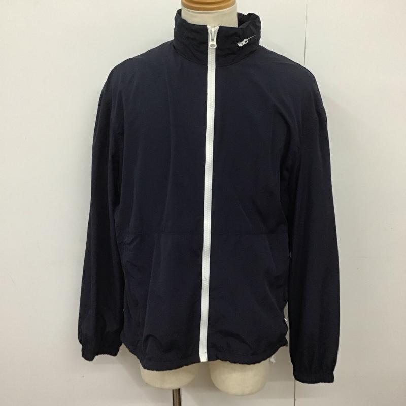 ザラ ZARA ジャケット、上着 ジャンパー、ブルゾン ジップアップジャケット ナイロンジャケット アウター L 無地 紺 / ネイビー /  メンズ USED 古着 中古 10126044