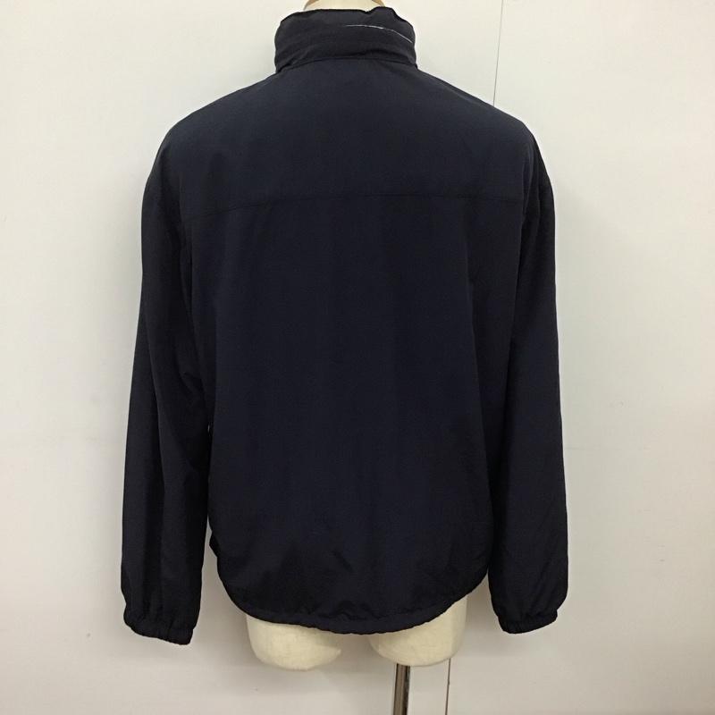 ザラ ZARA ジャケット、上着 ジャンパー、ブルゾン ジップアップジャケット ナイロンジャケット アウター L 無地 紺 / ネイビー /  メンズ USED 古着 中古 10126044