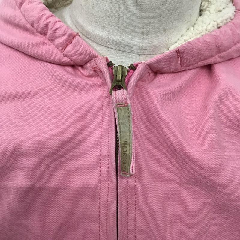 古着 USED ジャケット、上着 ジャケット、ブレザー ジップアップジャケット アウター 古着 XL 無地 桃 / ピンク /  メンズ USED 古着 中古 10126051