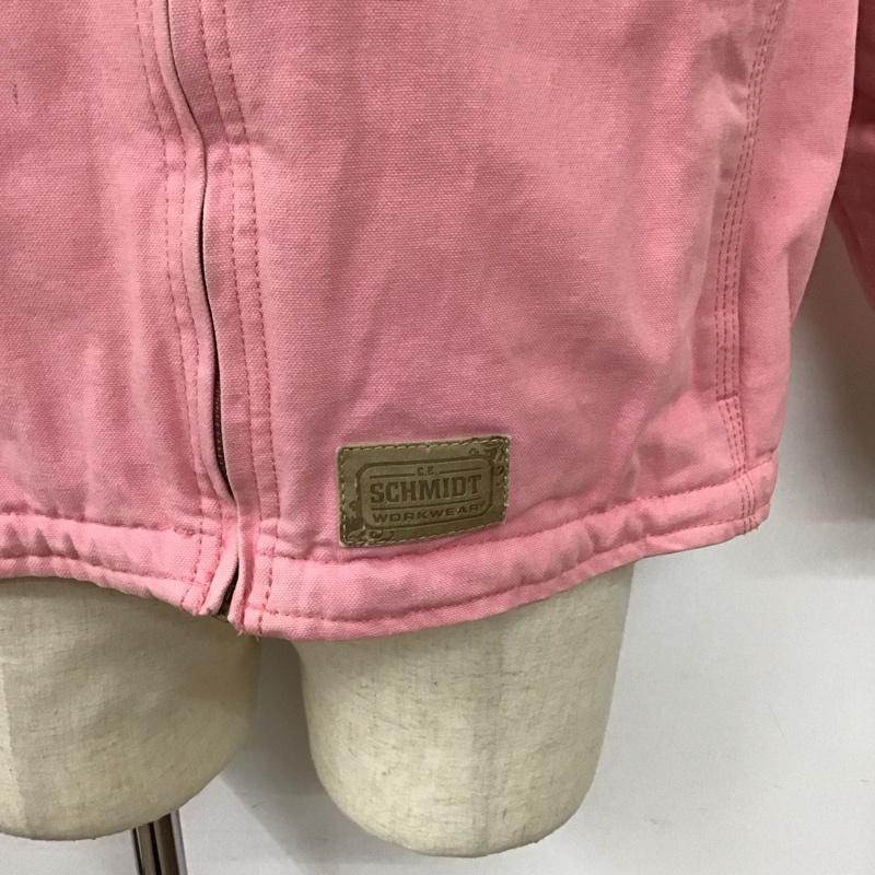 古着 USED ジャケット、上着 ジャケット、ブレザー ジップアップジャケット アウター 古着 XL 無地 桃 / ピンク /  メンズ USED 古着 中古 10126051