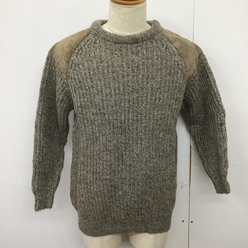 古着 USED ニット、セーター 長袖 コマンドセーター イングランド製 長袖ニット 古着 M 無地 マルチカラー / マルチカラー /  メンズ USED 古着 中古 10126060