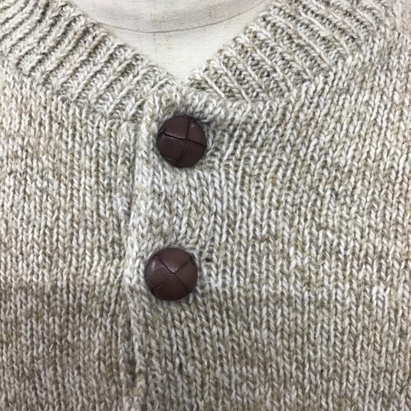 ロスコ ROTHCO ニット、セーター 長袖 長袖ニットカットソー ヘンリーネック セーター 80s usa製 無地 ベージュ / ベージュ /  メンズ USED 古着 中古 10126062