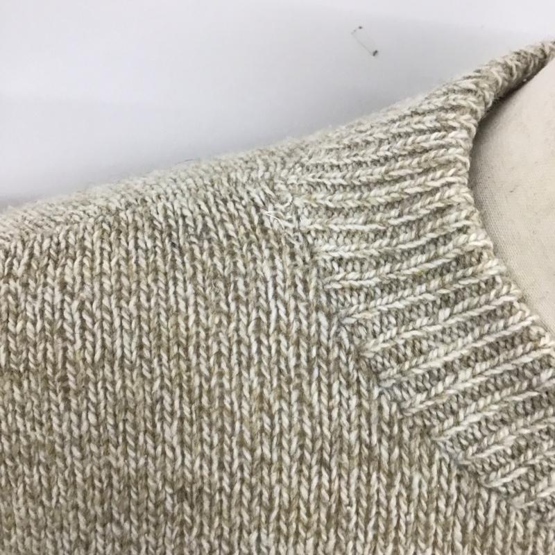ロスコ ROTHCO ニット、セーター 長袖 長袖ニットカットソー ヘンリーネック セーター 80s usa製 無地 ベージュ / ベージュ /  メンズ USED 古着 中古 10126062