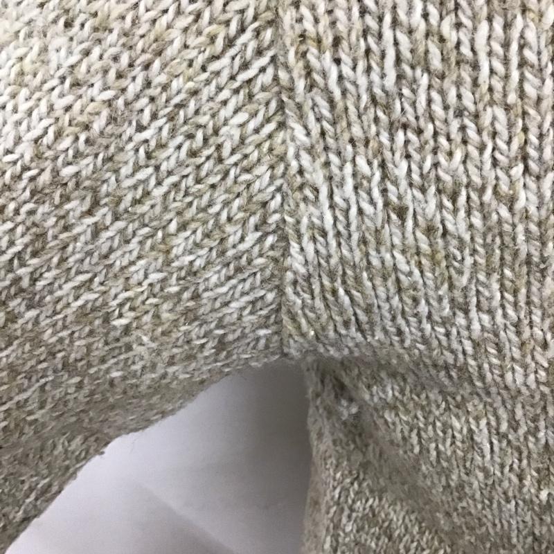 ロスコ ROTHCO ニット、セーター 長袖 長袖ニットカットソー ヘンリーネック セーター 80s usa製 無地 ベージュ / ベージュ /  メンズ USED 古着 中古 10126062