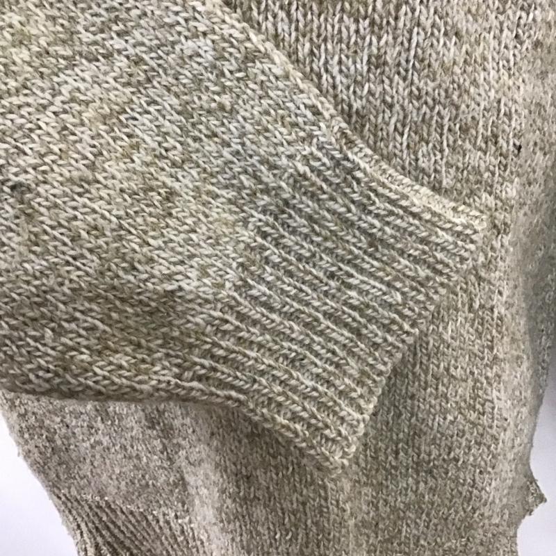 ロスコ ROTHCO ニット、セーター 長袖 長袖ニットカットソー ヘンリーネック セーター 80s usa製 無地 ベージュ / ベージュ /  メンズ USED 古着 中古 10126062
