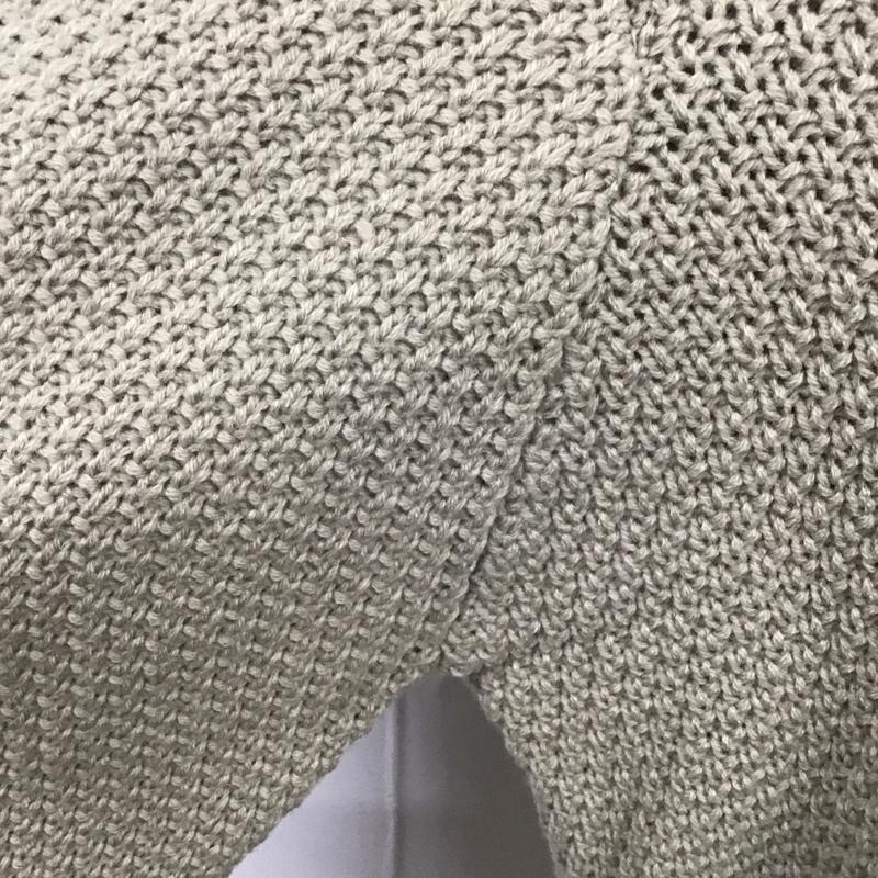 アズールバイマウジー AZUL BY MOUSSY ニット、セーター 長袖 250fat70-254h SHOULDERSLITVOLUMEKNITTOPS 長袖ニット FREE 無地 ベージュ / ベージュ /  レディース USED 古着 中古 10126064