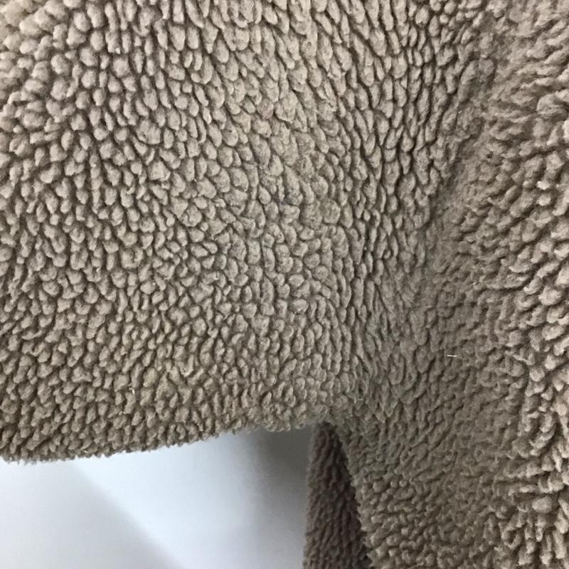 ミルクフェド MILKFED. ジャケット、上着 ジャンパー、ブルゾン ジップアップジャケット パーカー ボアパーカージャケット アウター M ロゴ、文字 茶 / ブラウン /  レディース USED 古着 中古 10126069