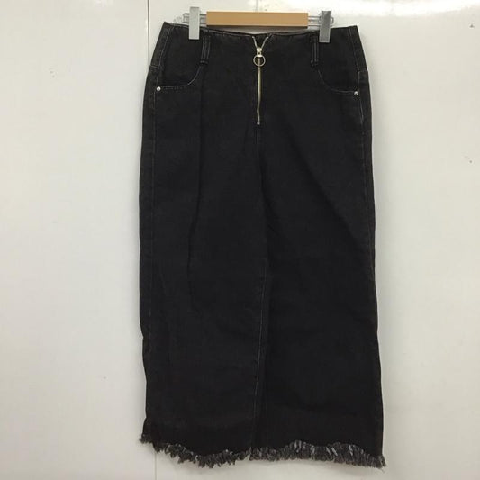 ザラ ZARA パンツ デニム、ジーンズ 8197 212 800 ハイウエスト カットオフ 無地 黒 / ブラック /  レディース USED 古着 中古 10126076