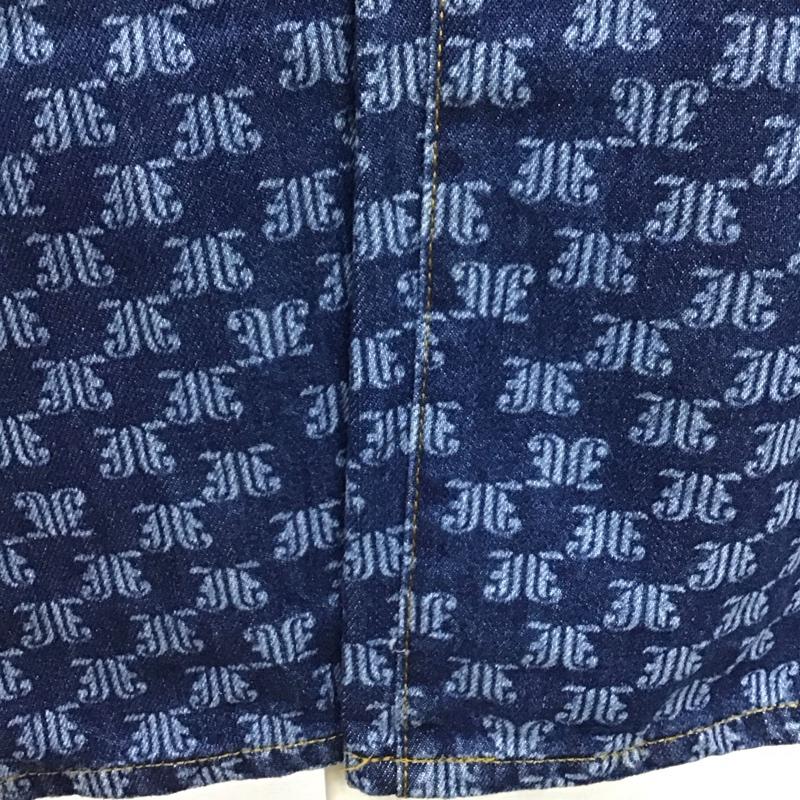 ジュエティ jouetie パンツ デニム、ジーンズ 082162400101-01 モノグラム M 総柄 青 / ブルー /  レディース USED 古着 中古 10126079