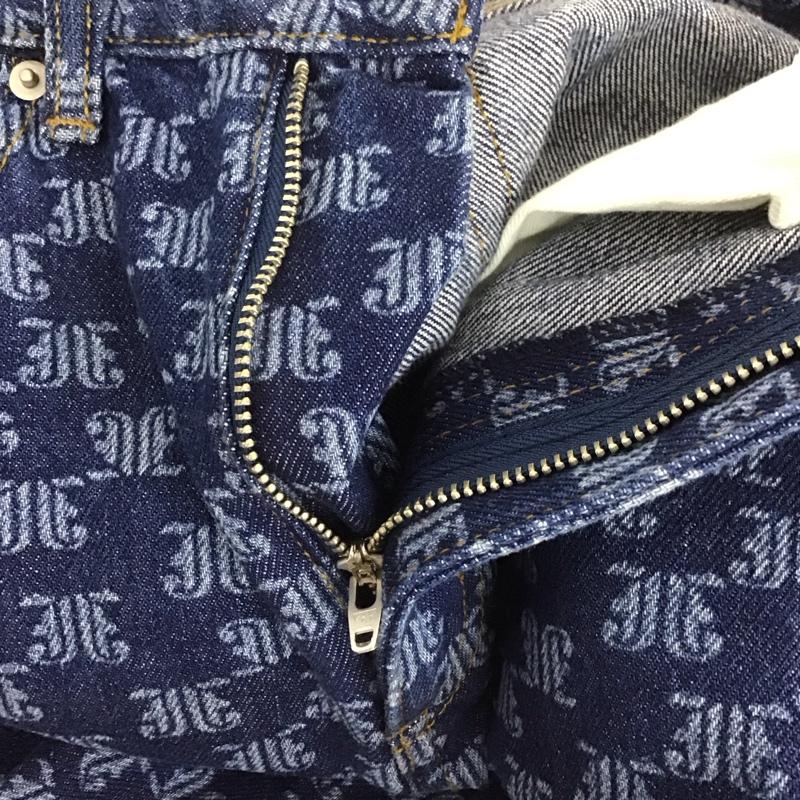 ジュエティ jouetie パンツ デニム、ジーンズ 082162400101-01 モノグラム M 総柄 青 / ブルー /  レディース USED 古着 中古 10126079
